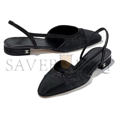CHANEL GLITTER 20MM SLINGBACKS G31319